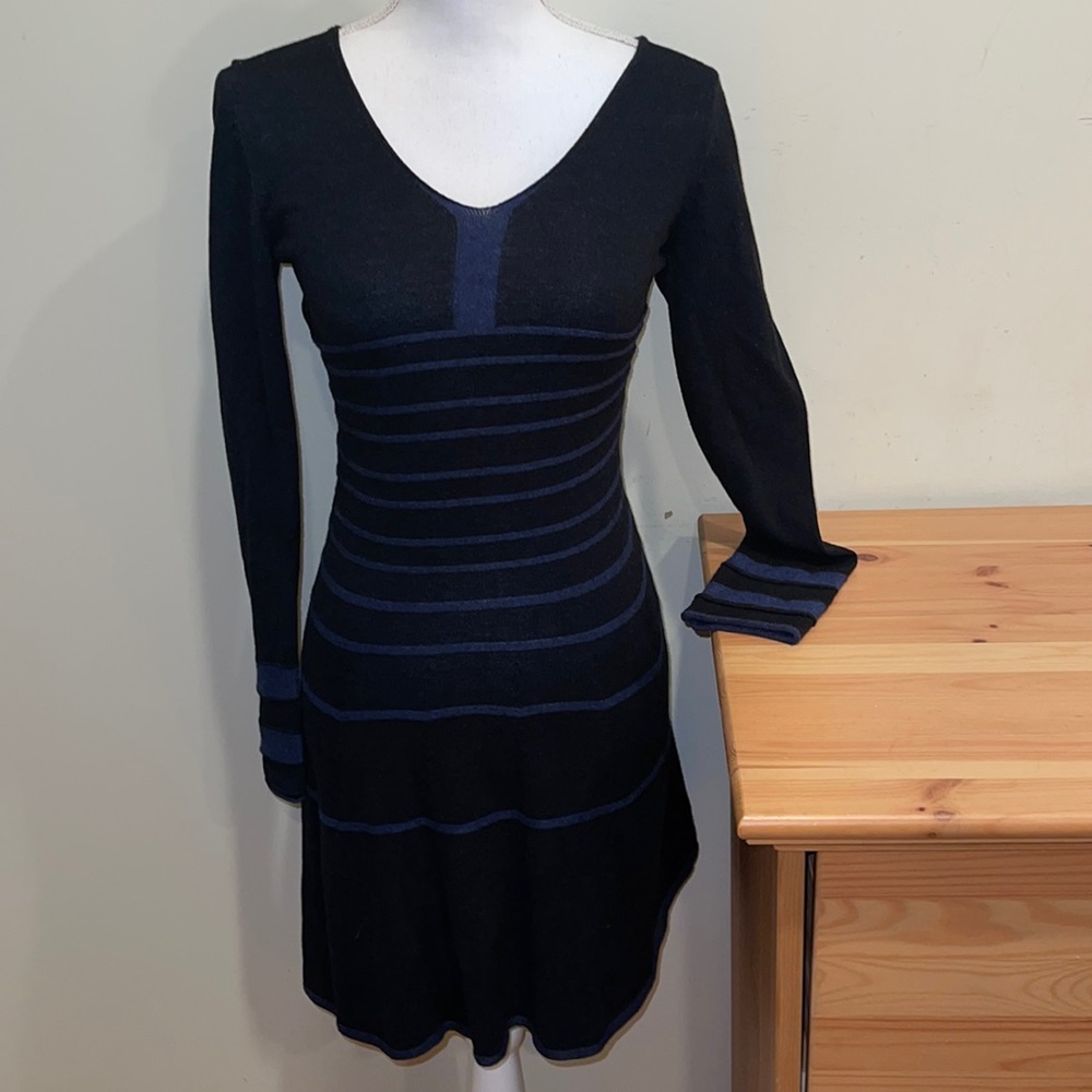 Max Studio Dress Black/Navy Size XS